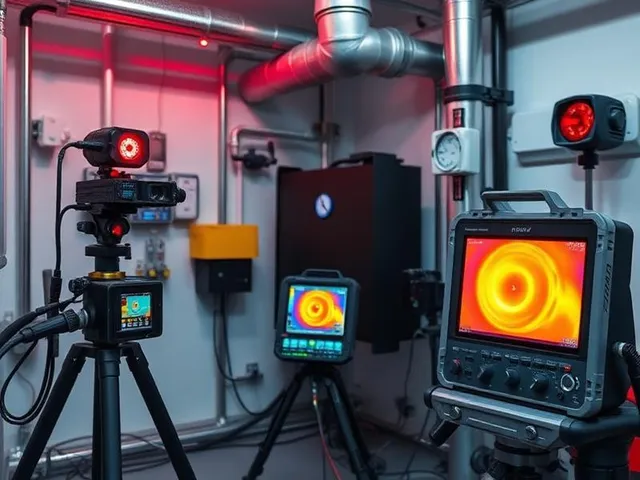 Non-invasive leak detection equipment used without damaging the property