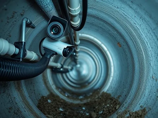 CCTV drain inspection equipment used by Leak and Seek
